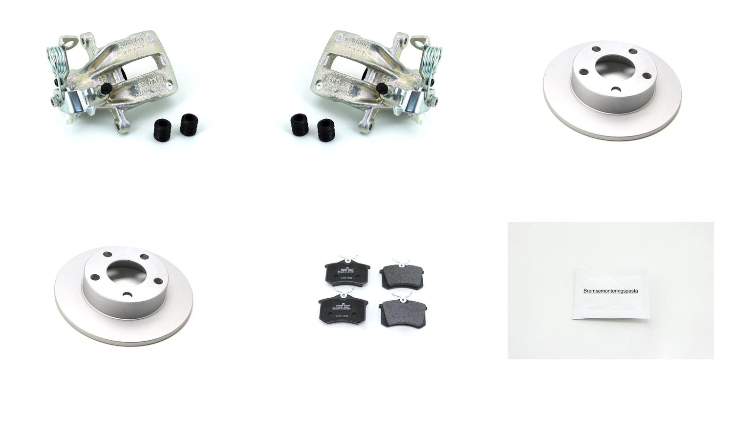 Bremsesett med calipere