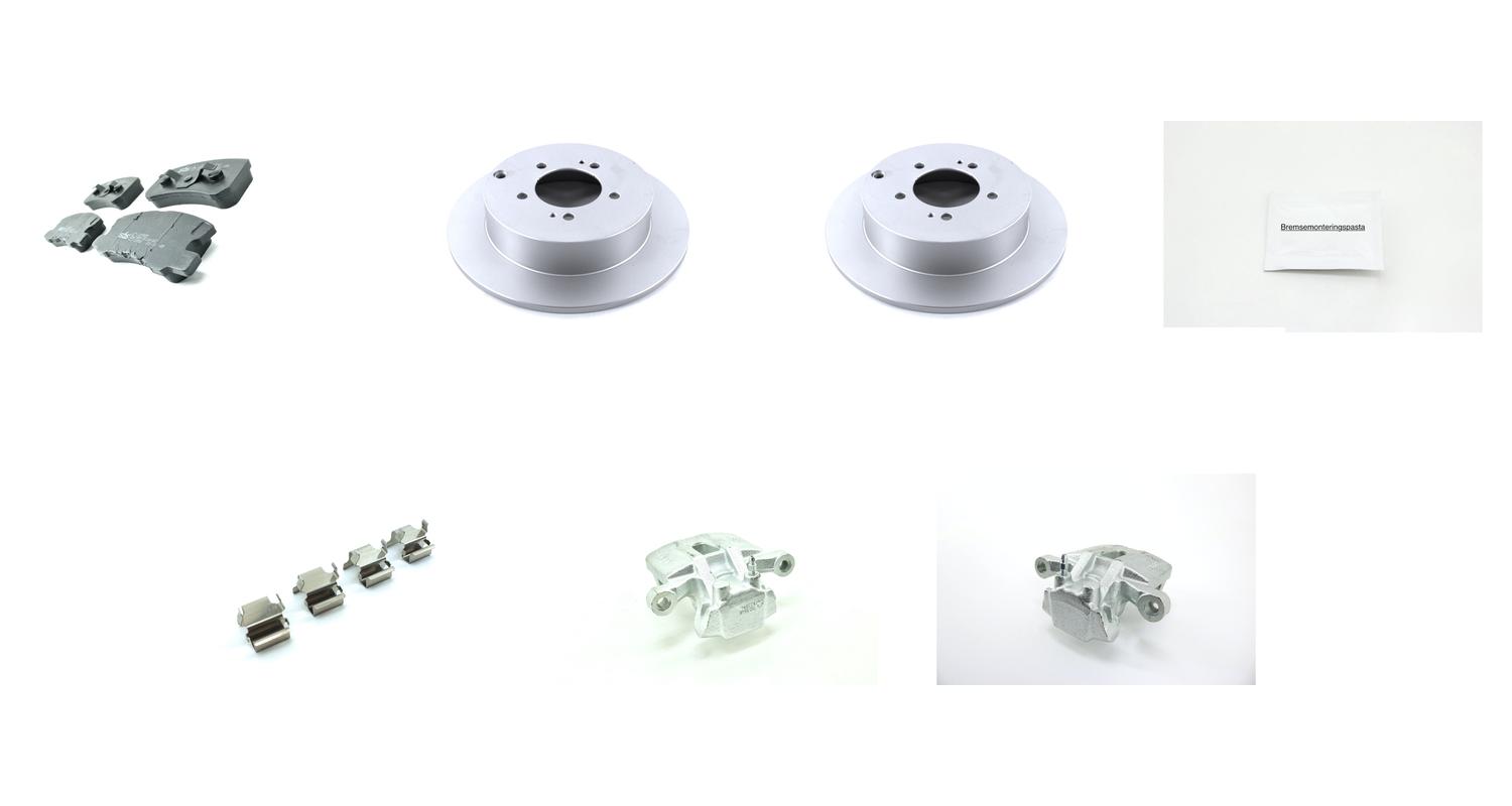 Bremsesett med calipere