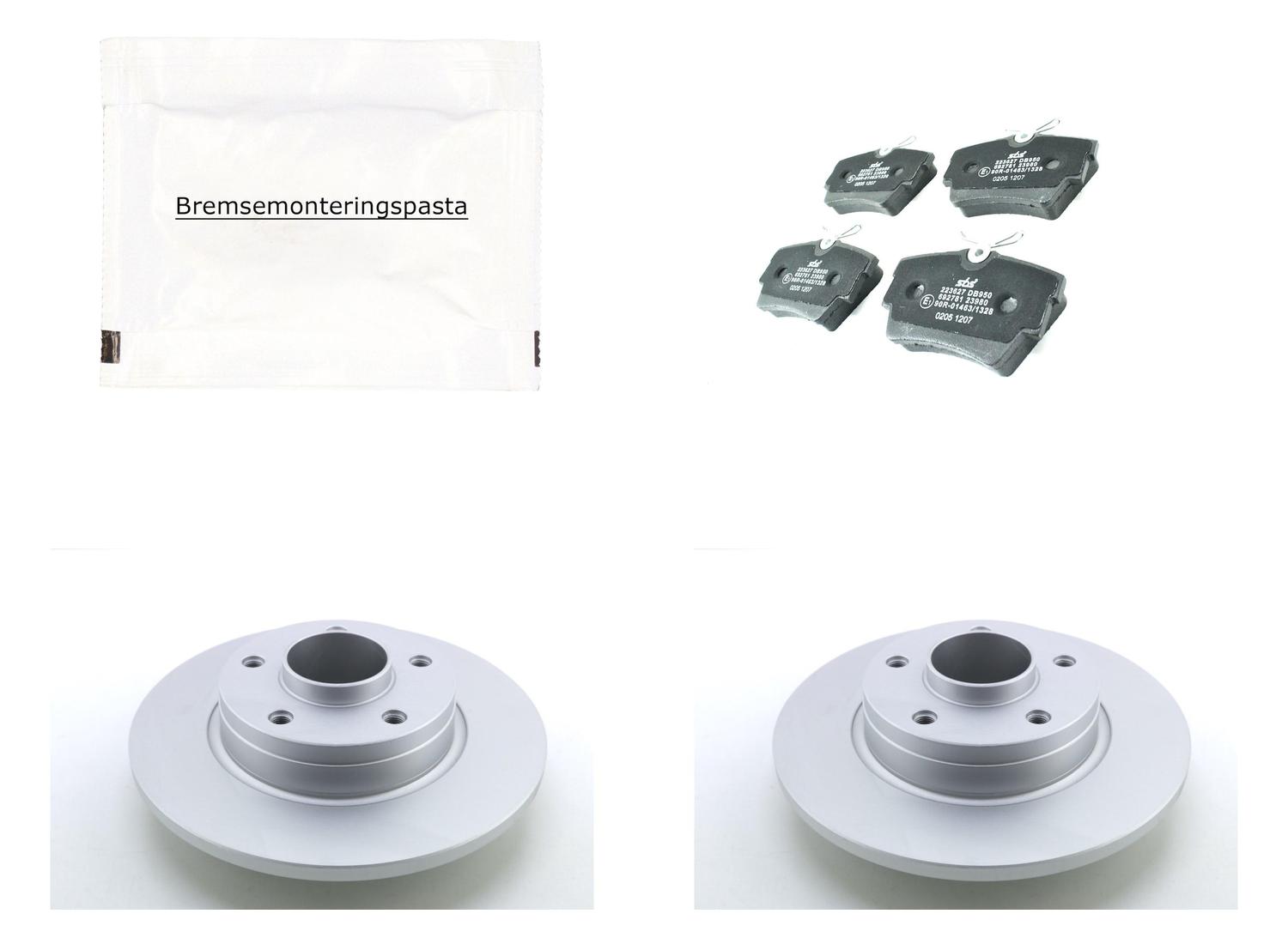 Bremsesett til Nissan