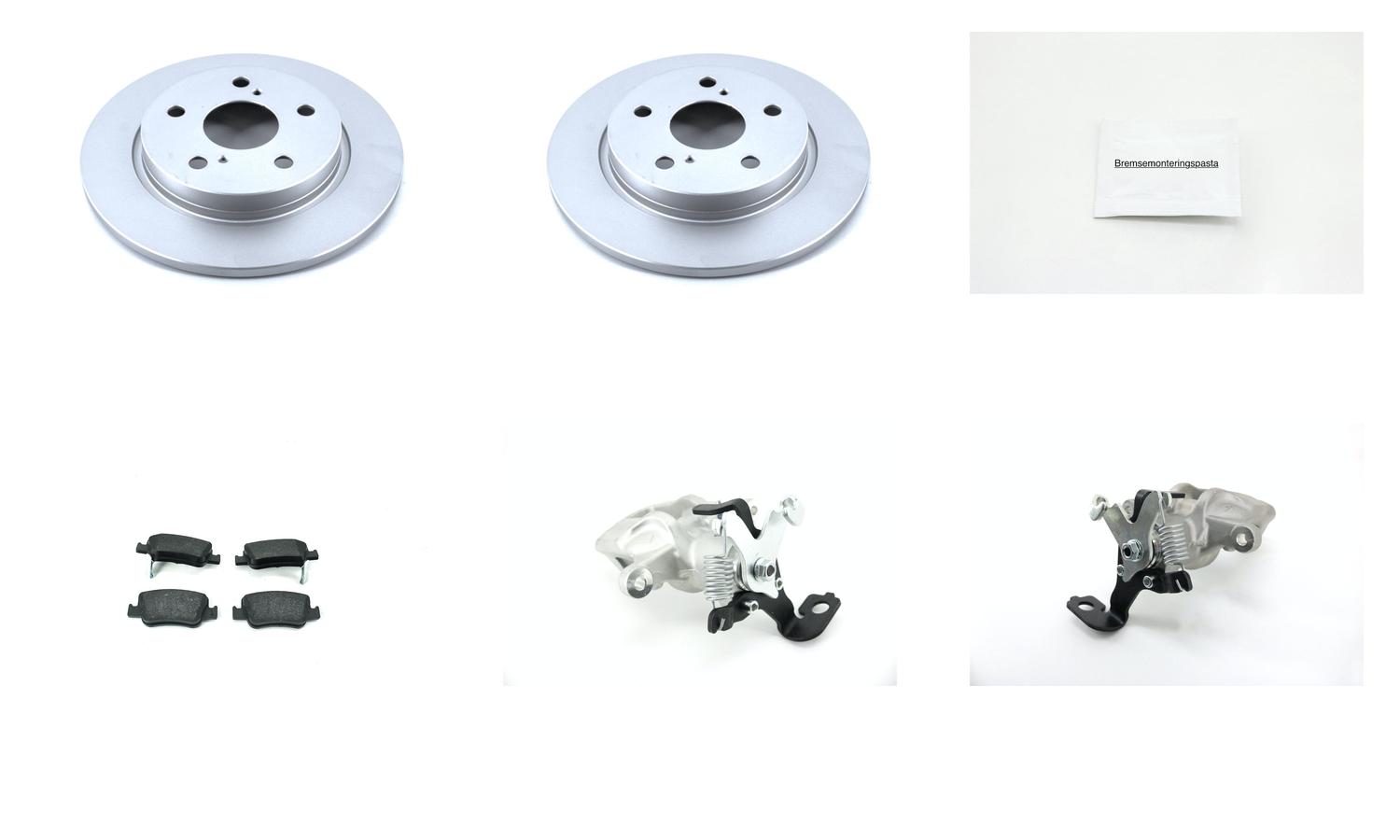 Bremsesett med calipere