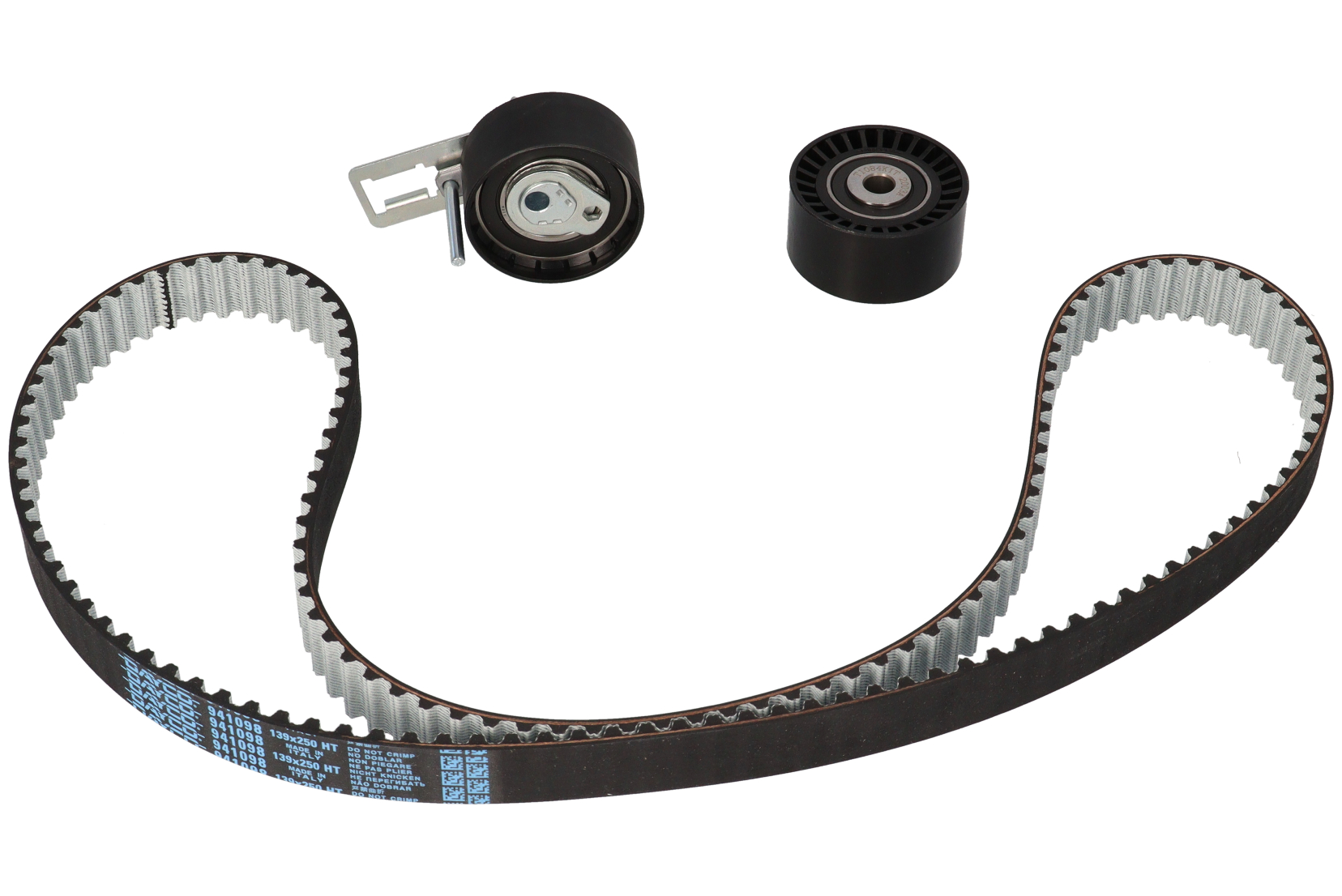 Registerreimsett uten vannpumpe