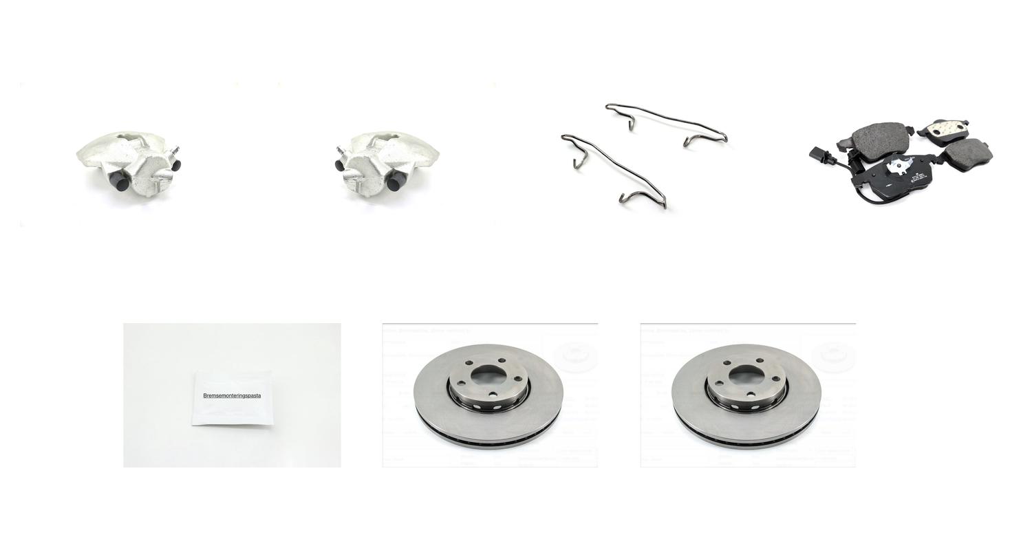 Bremsesett med calipere