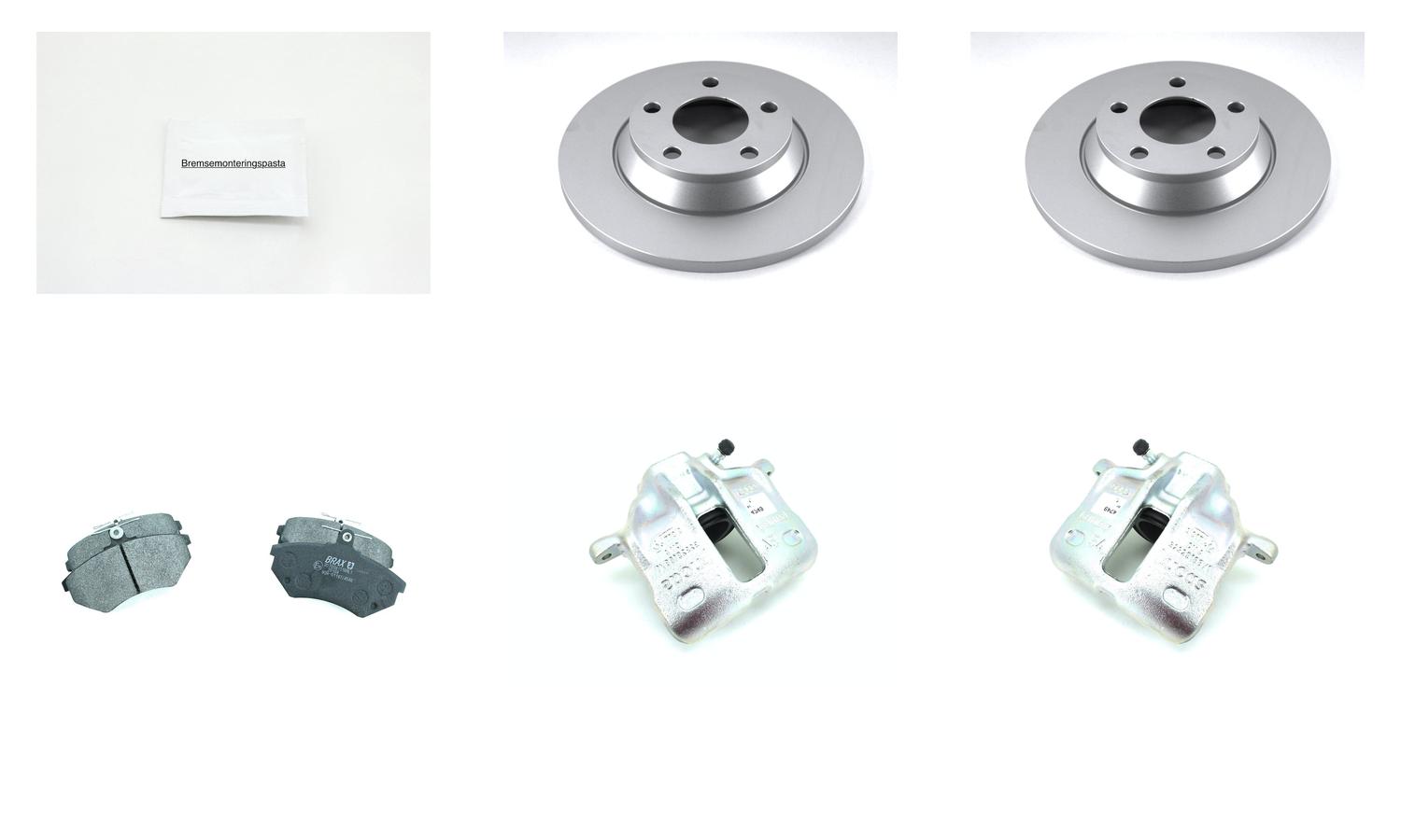 Bremsesett med calipere