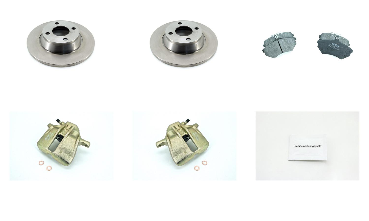 Bremsesett med calipere