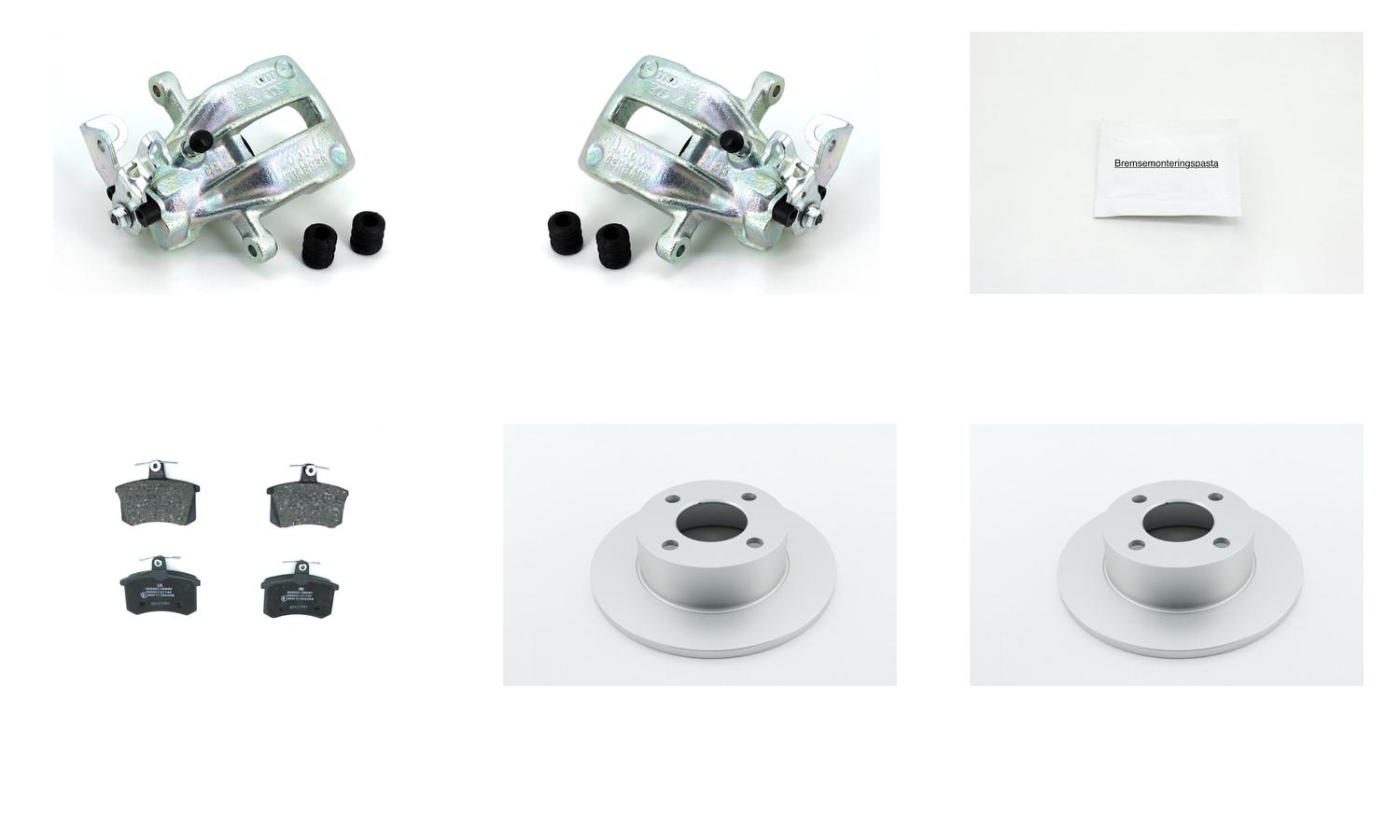 Bremsesett med calipere