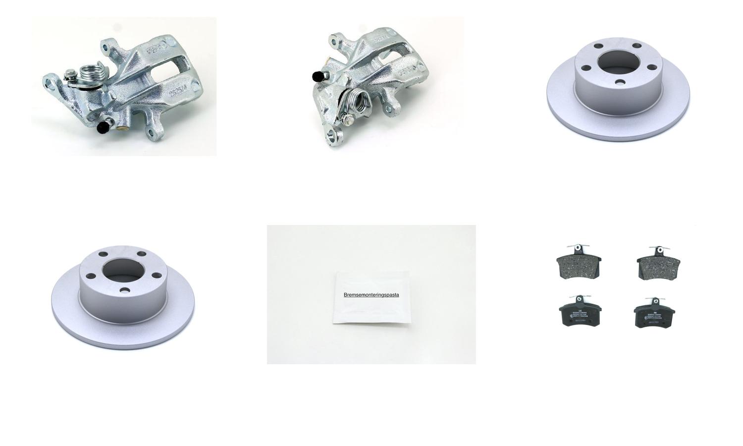 Bremsesett med calipere