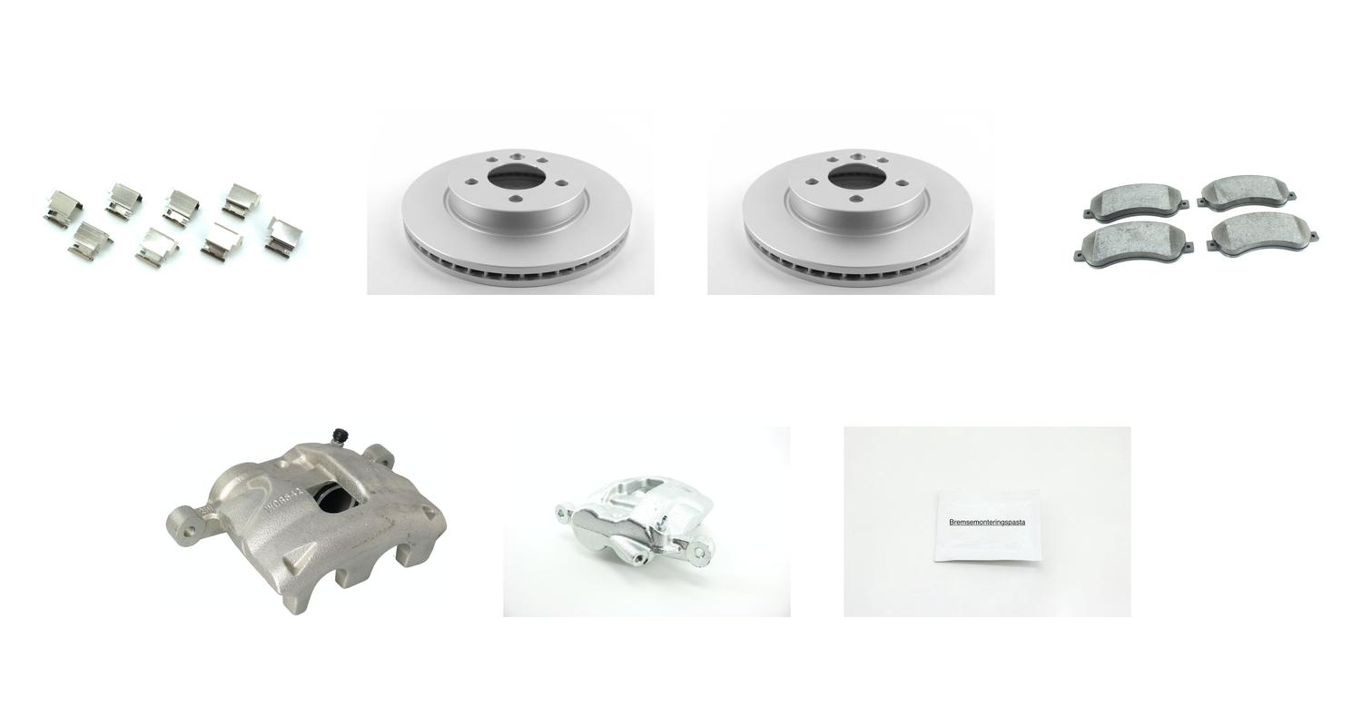 Bremsesett med calipere