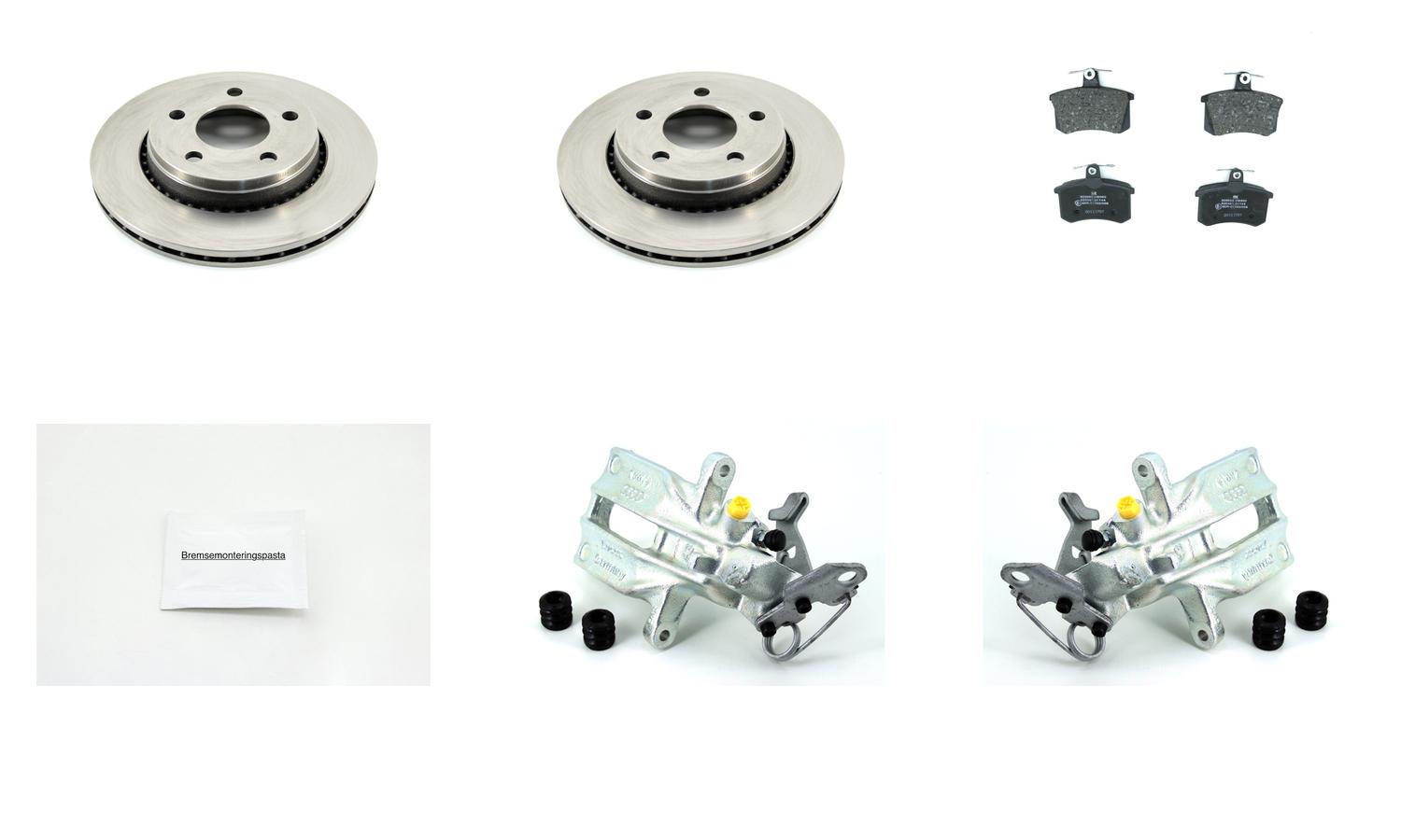 Bremsesett med calipere