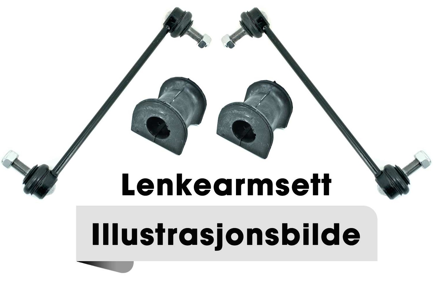 Lenkearmsett til Audi