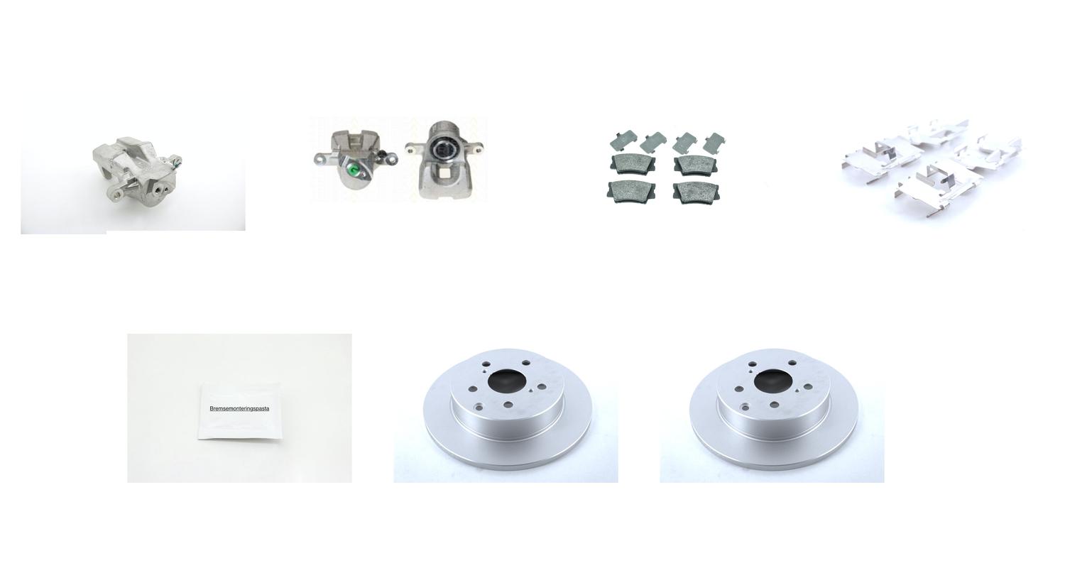 Bremsesett med calipere