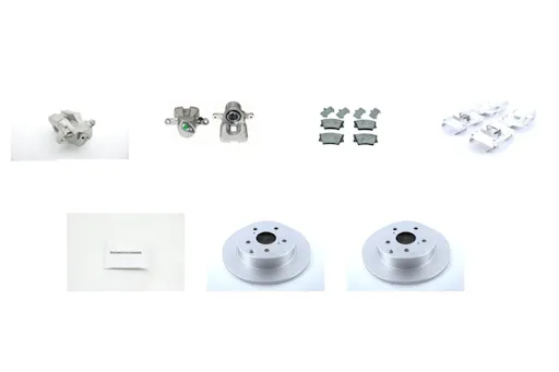 Bremsesett med calipere