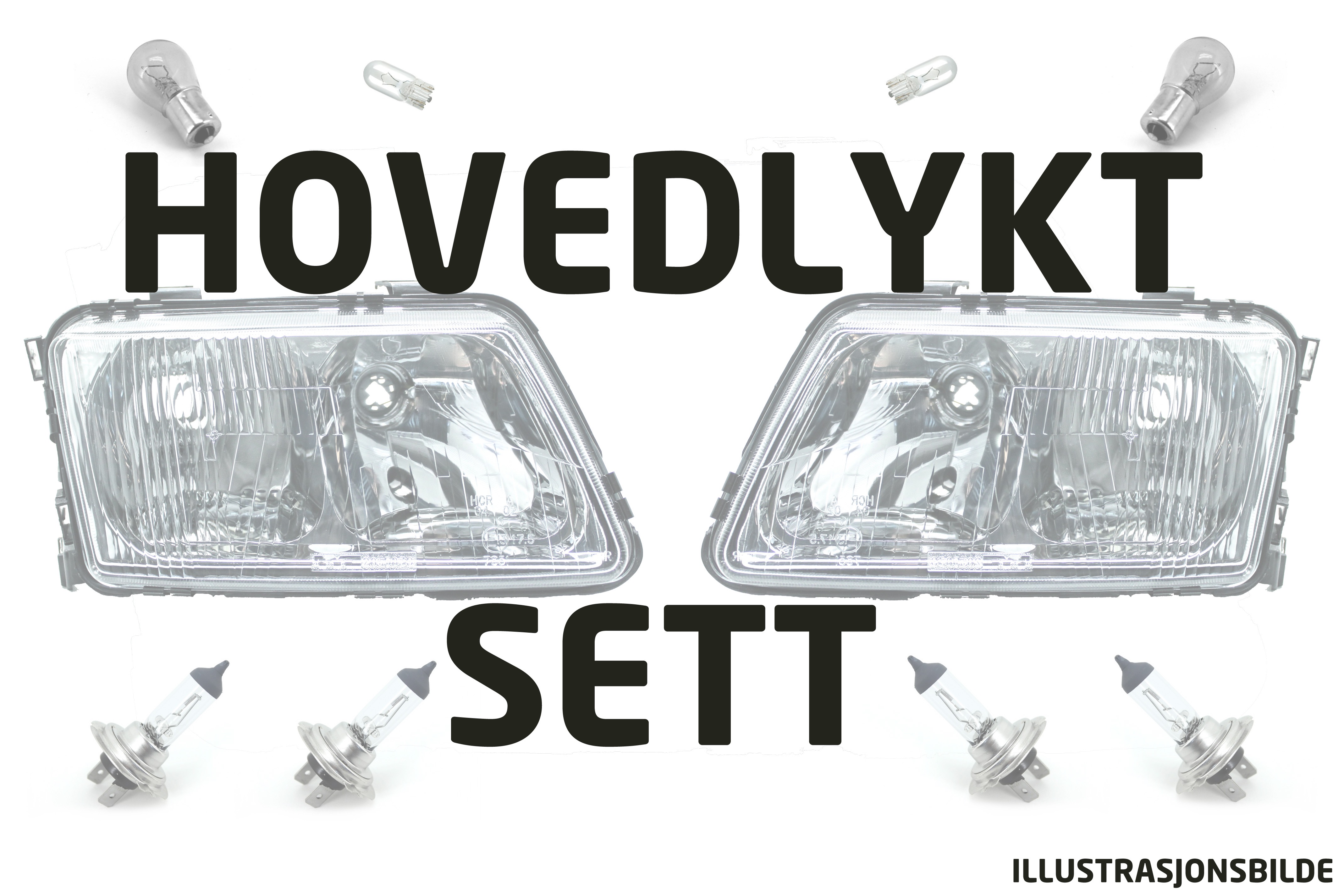 Hovedlyktsett til Toyota