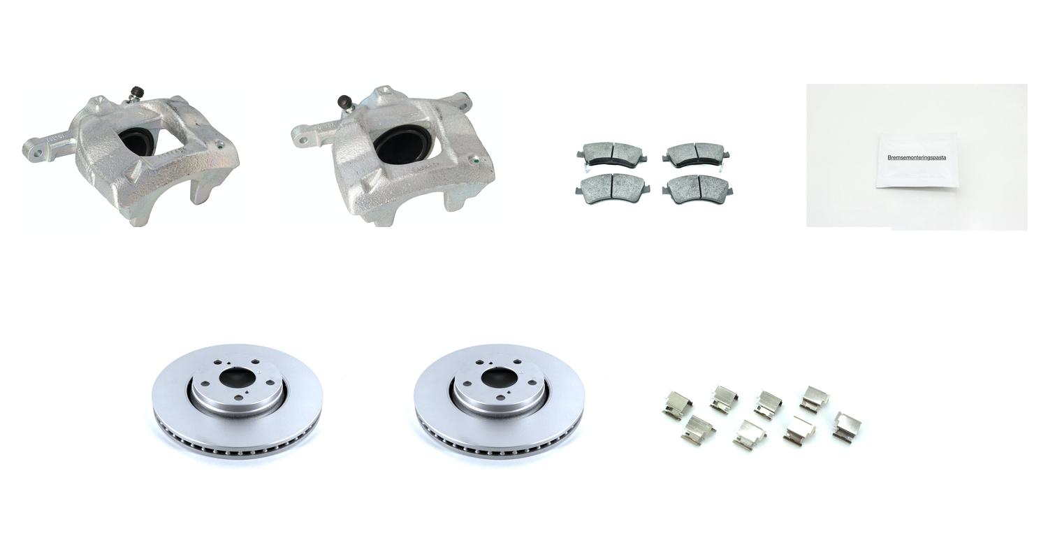 Bremsesett med calipere
