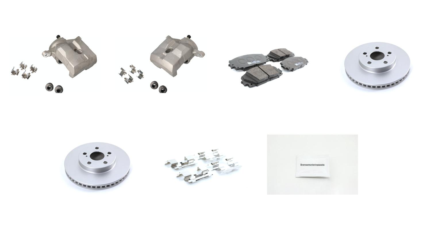 Bremsesett med calipere til Lexus