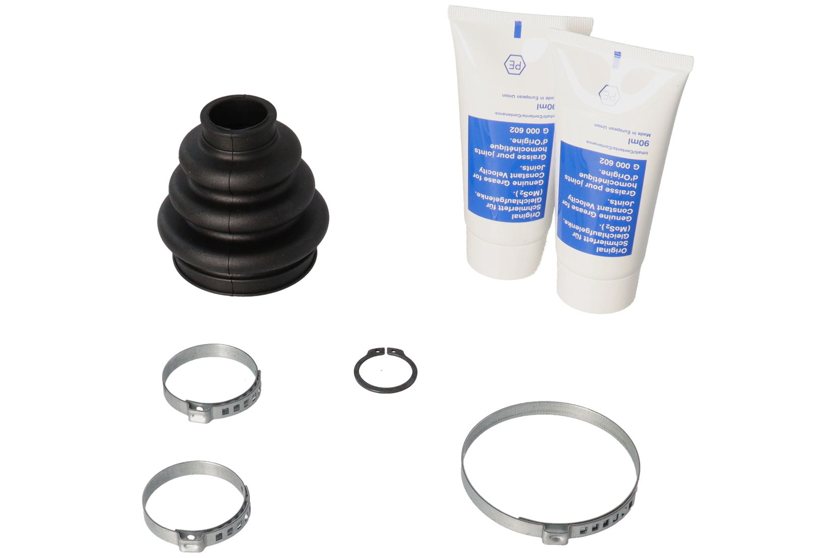 Drivakselmansjett ytre