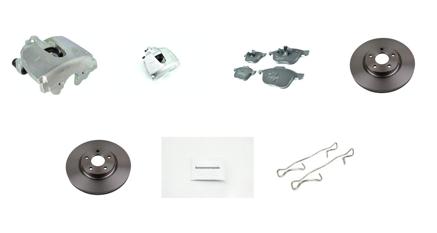 Bremsesett med calipere