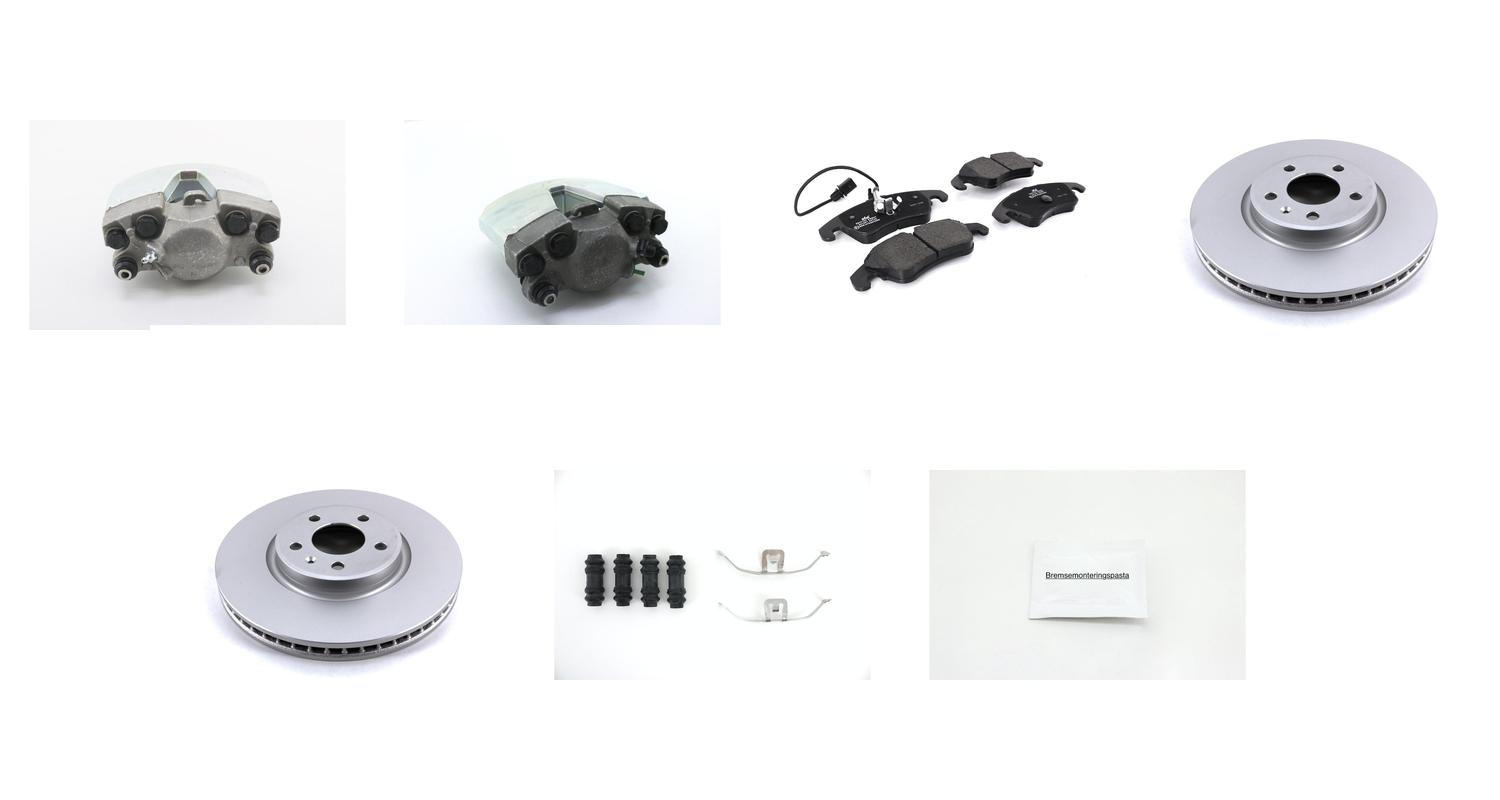 Bremsesett med calipere