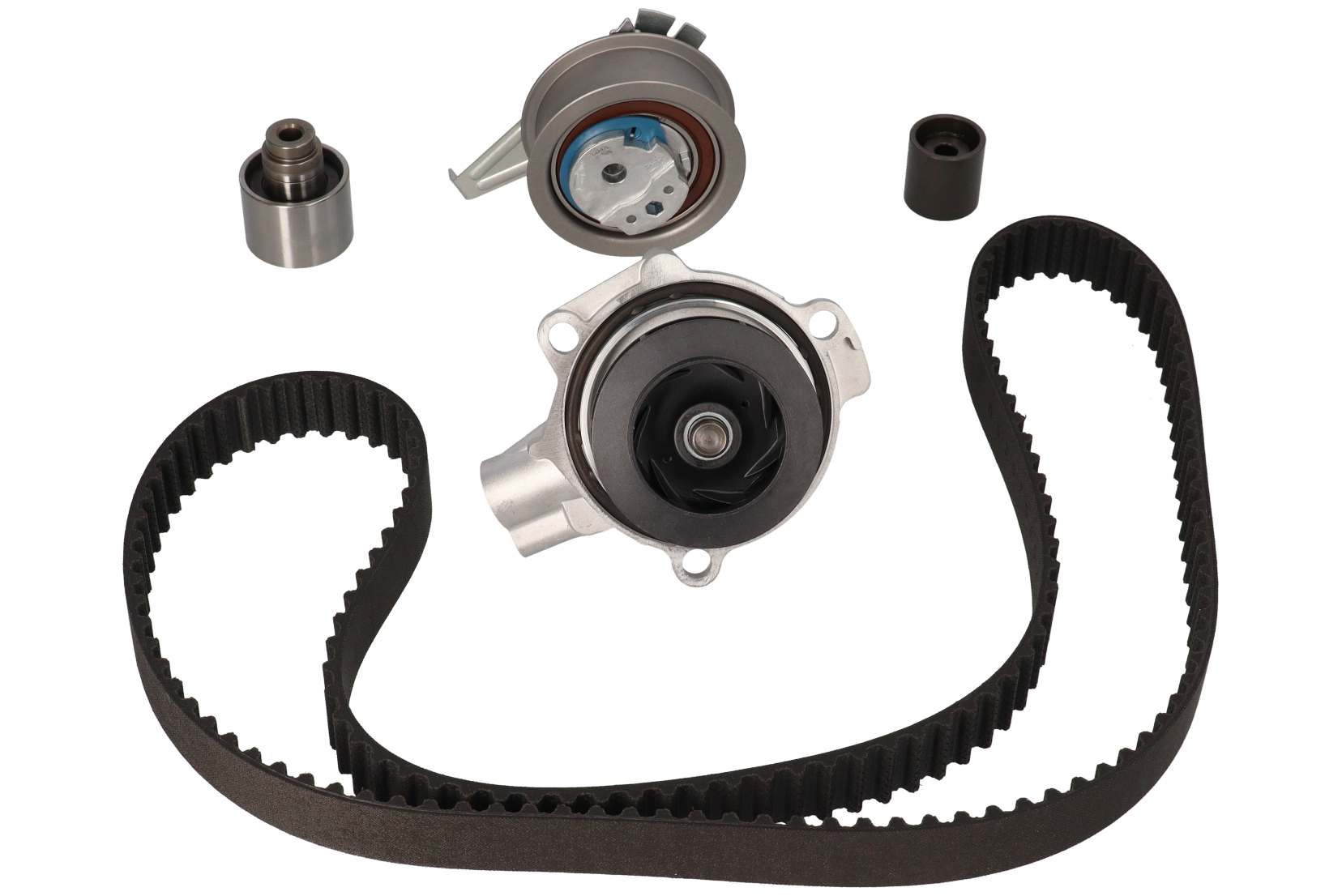 Registerreimsett med vannpumpe