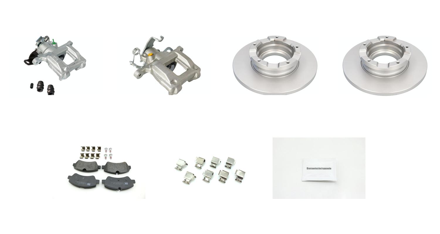 Bremsesett med calipere