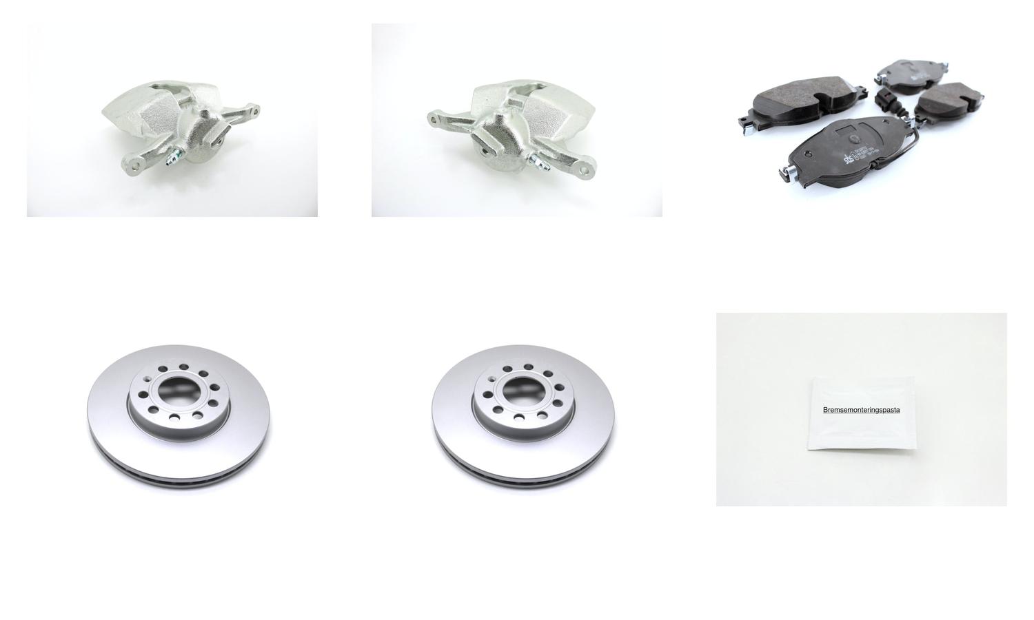 Bremsesett med calipere