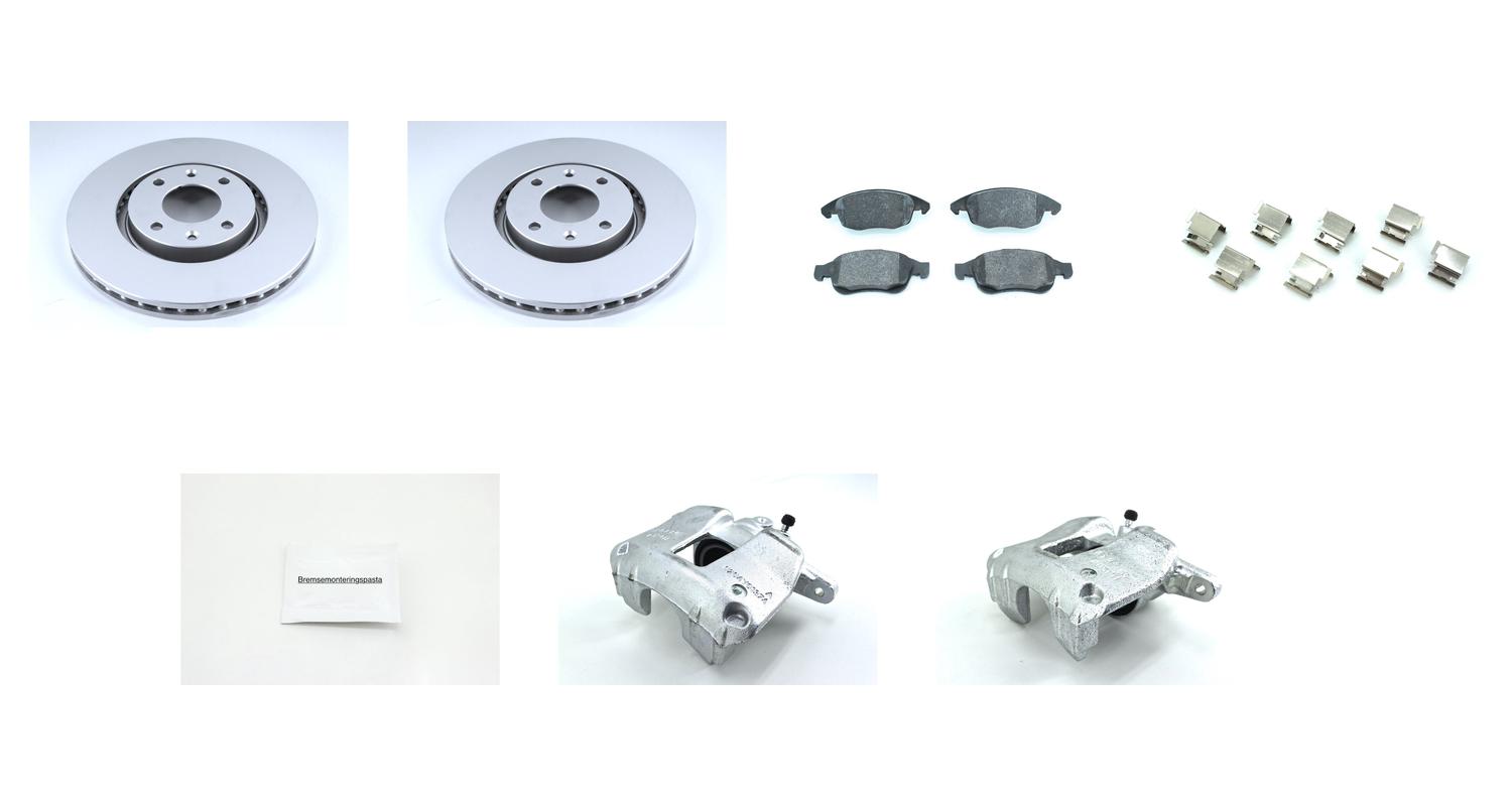 Bremsesett med calipere