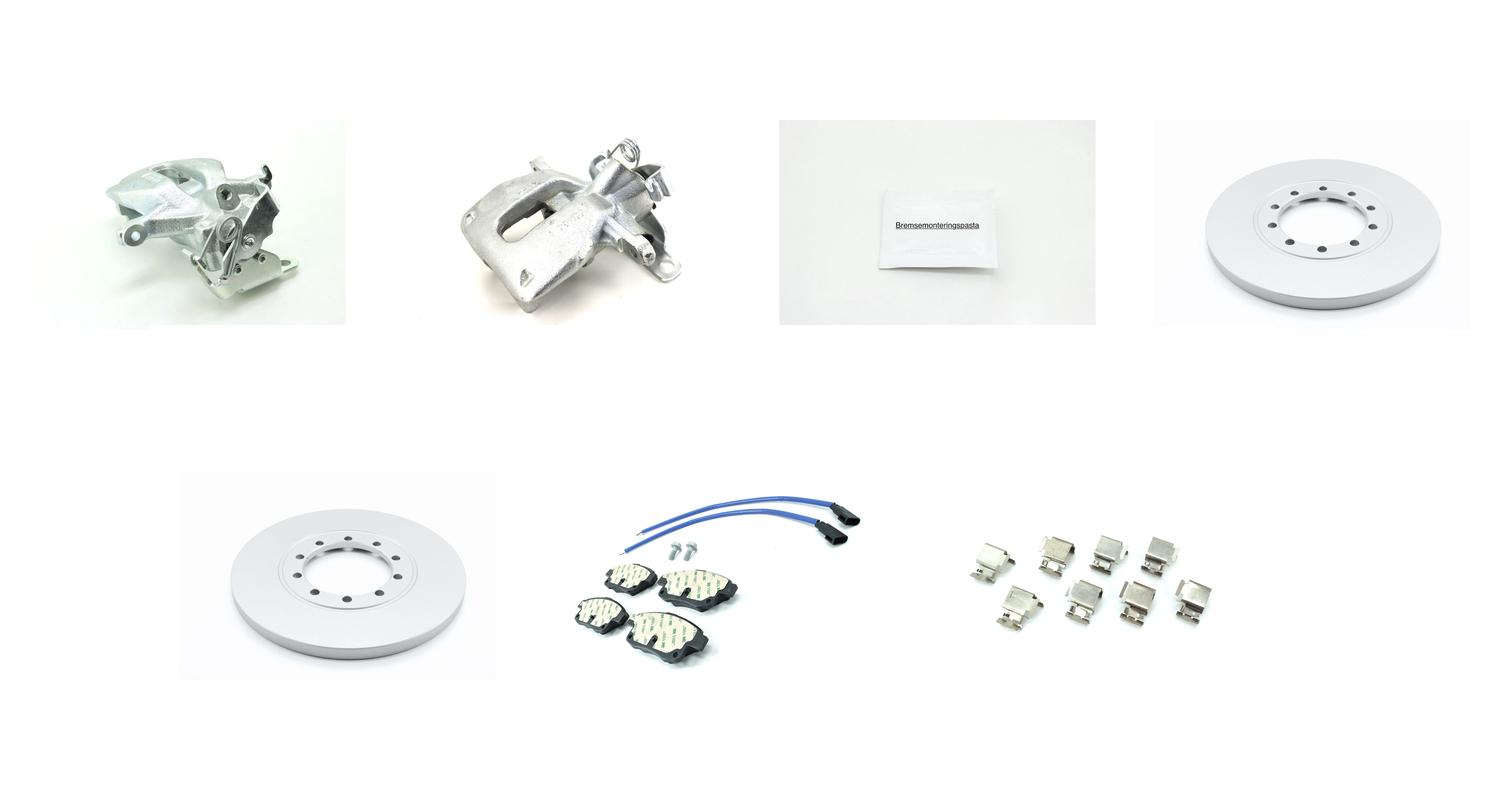 Bremsesett med calipere