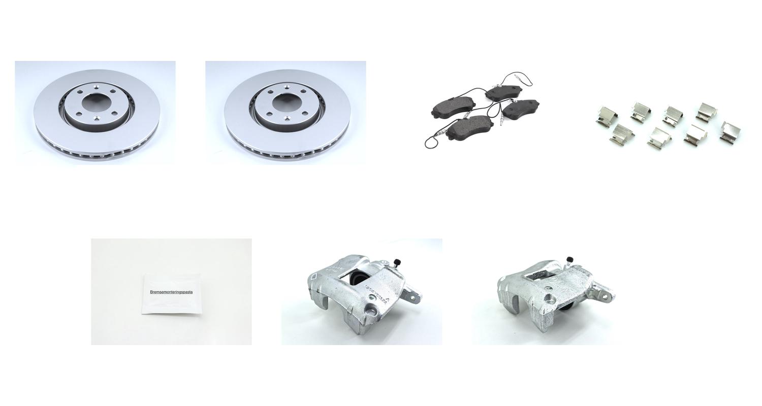 Bremsesett med calipere