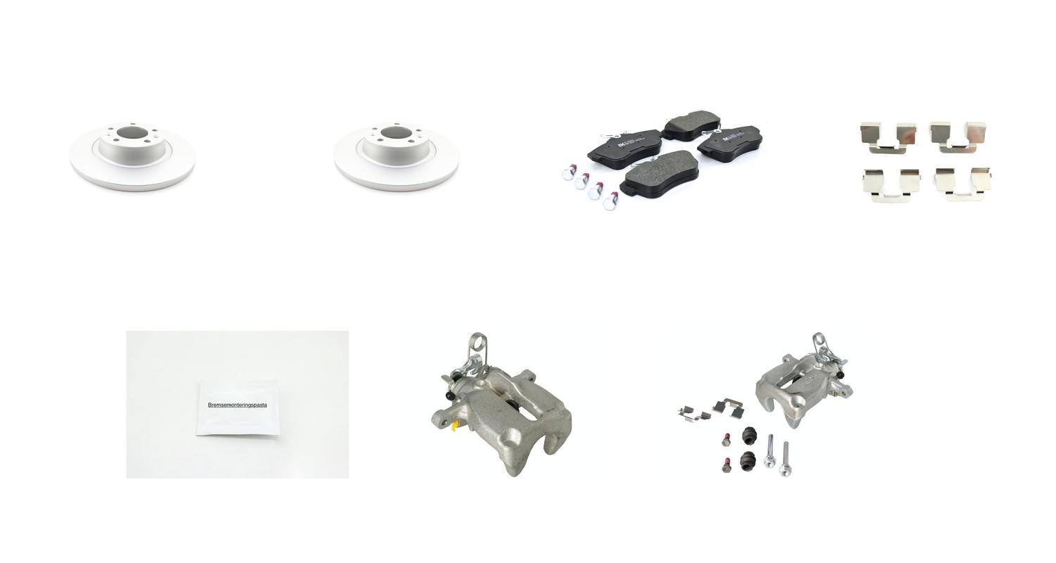 Bremsesett med calipere