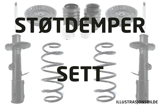 Støtdemper- og fjærsett