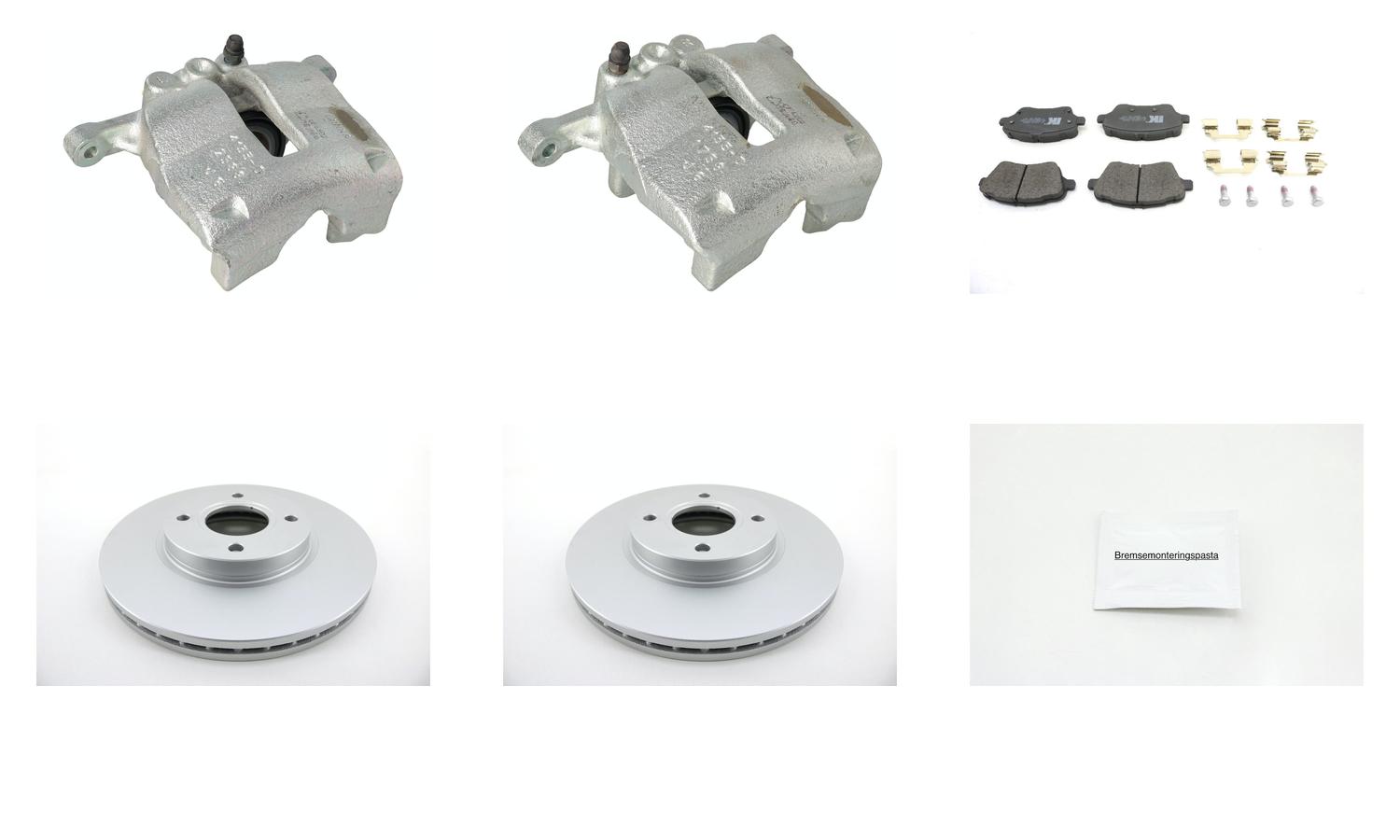 Bremsesett med calipere