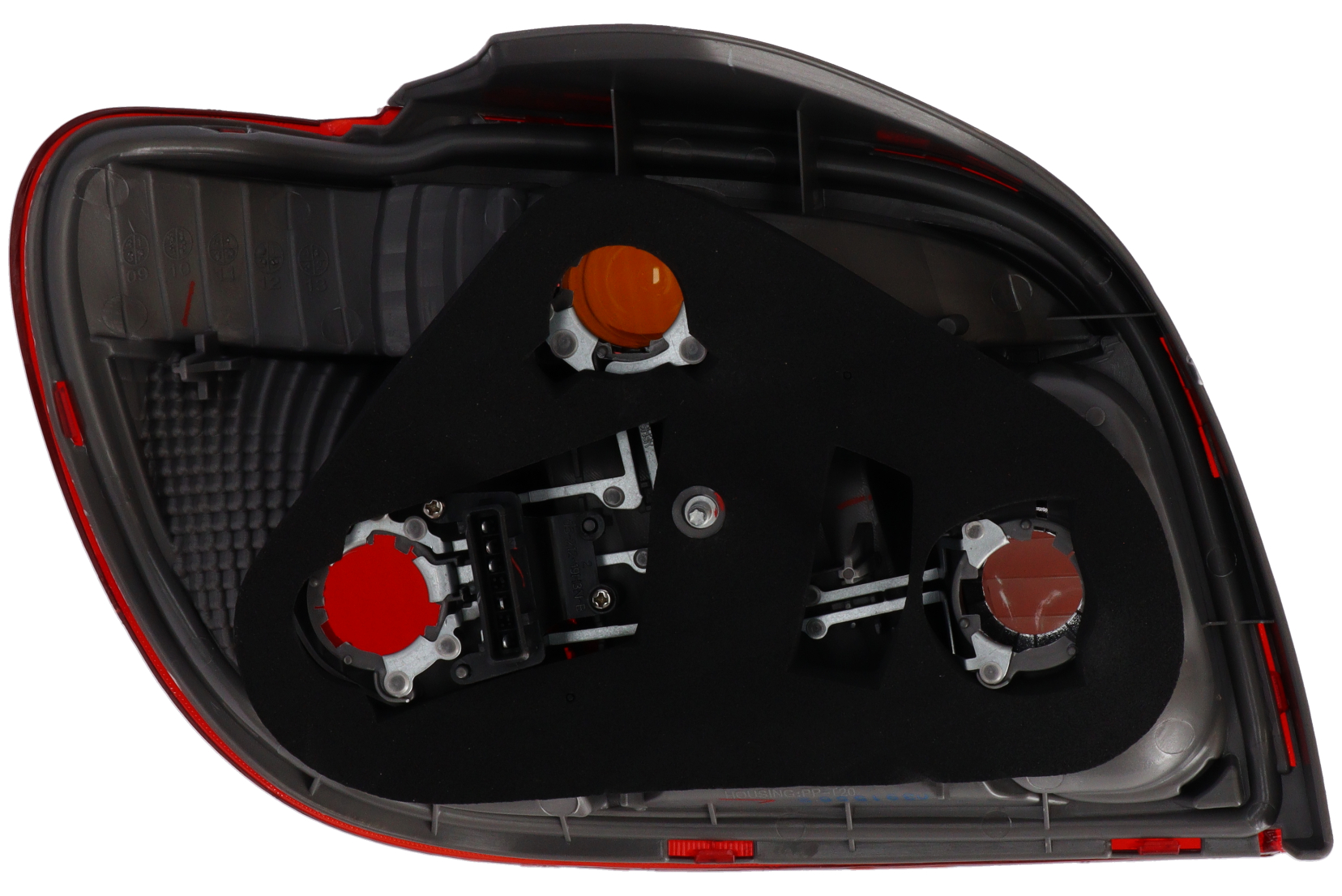 Baklykt, glødepære