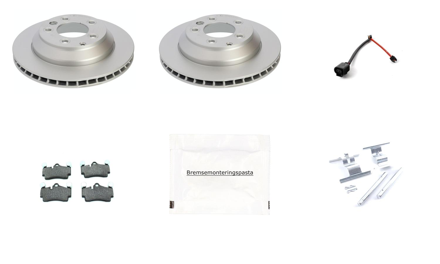 Bremsesett til Porsche