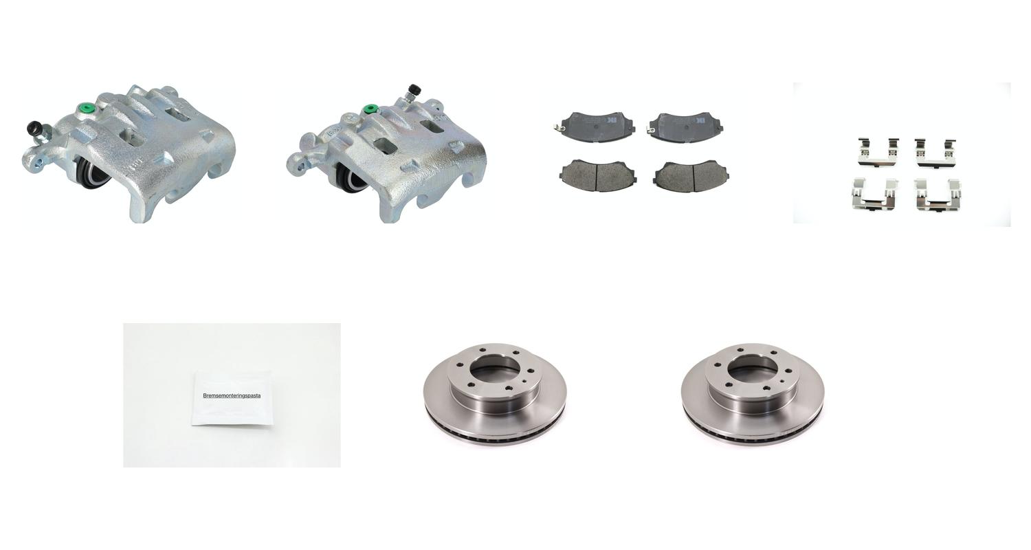 Bremsesett med calipere