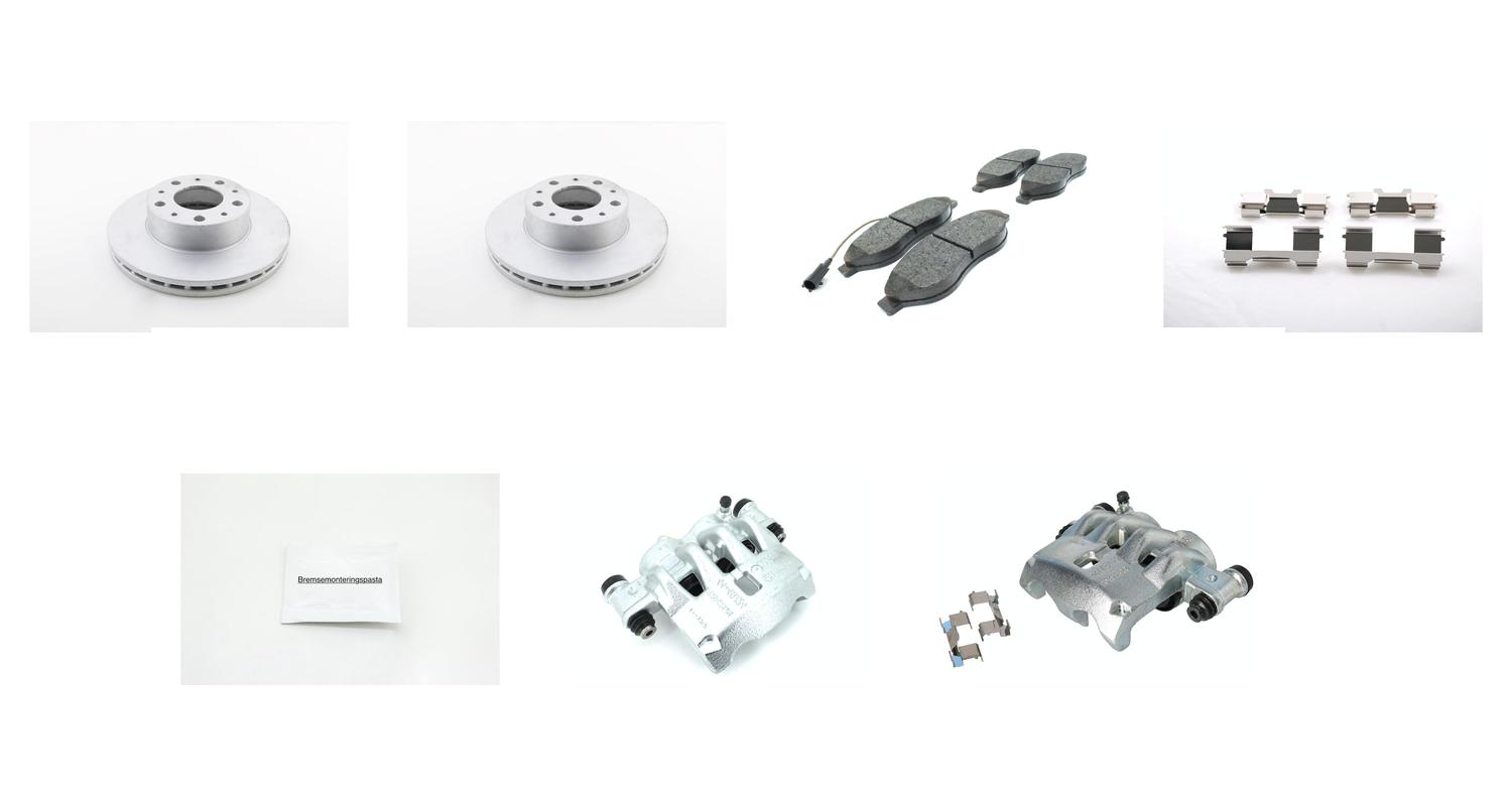 Bremsesett med calipere