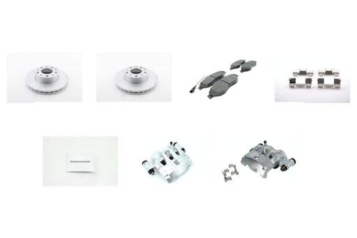 Bremsesett med calipere