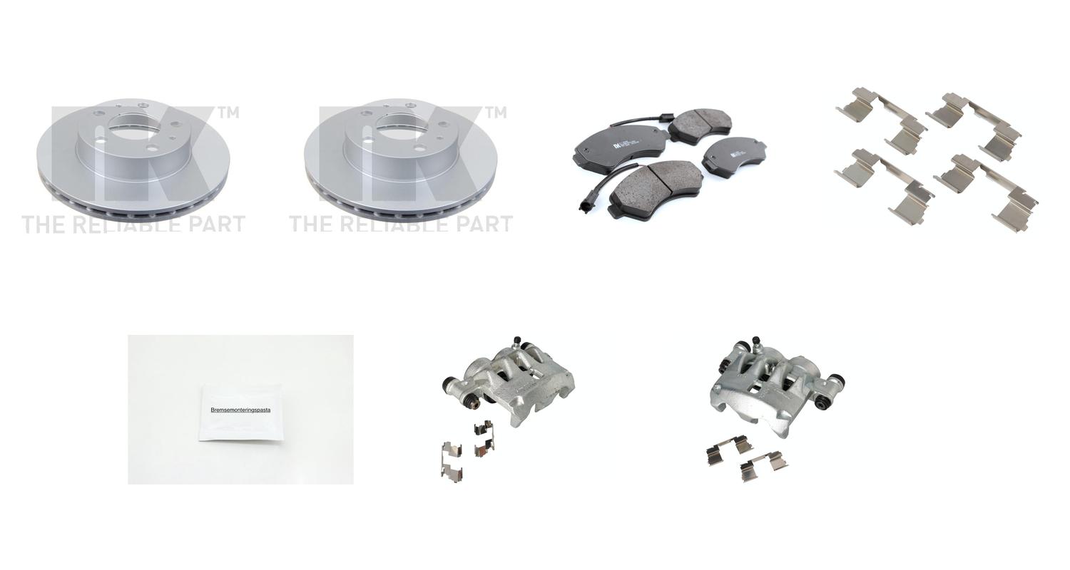 Bremsesett med calipere