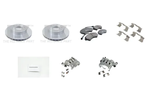 Bremsesett med calipere