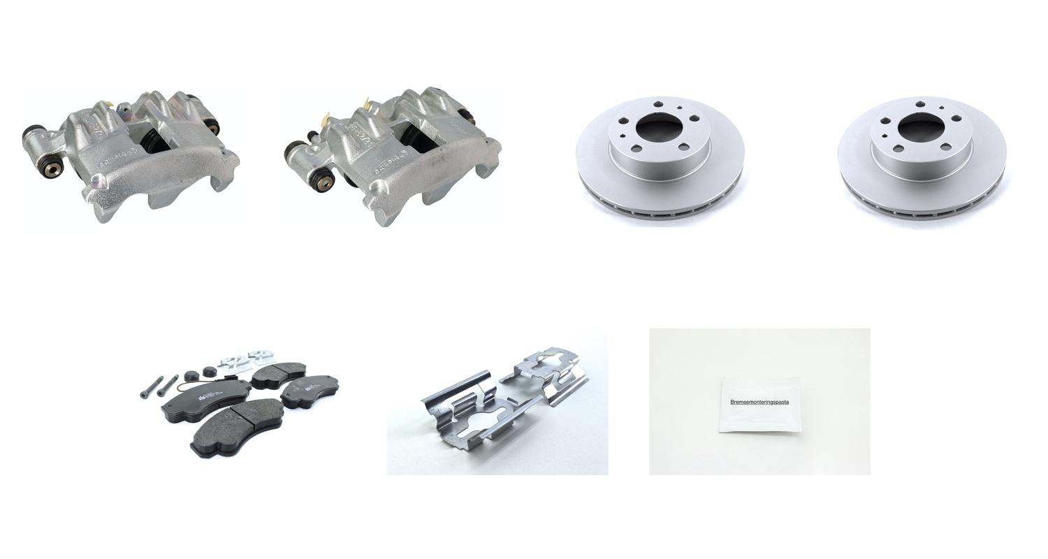 Bremsesett med calipere