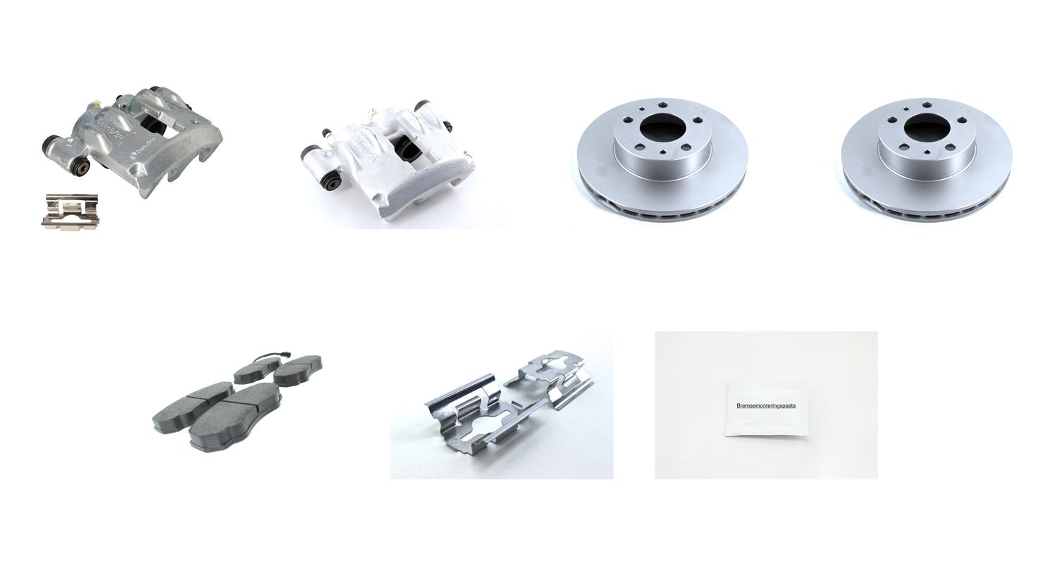 Bremsesett med calipere