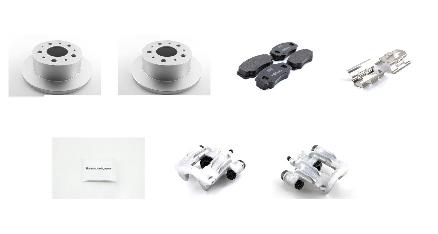 Bremsesett med calipere