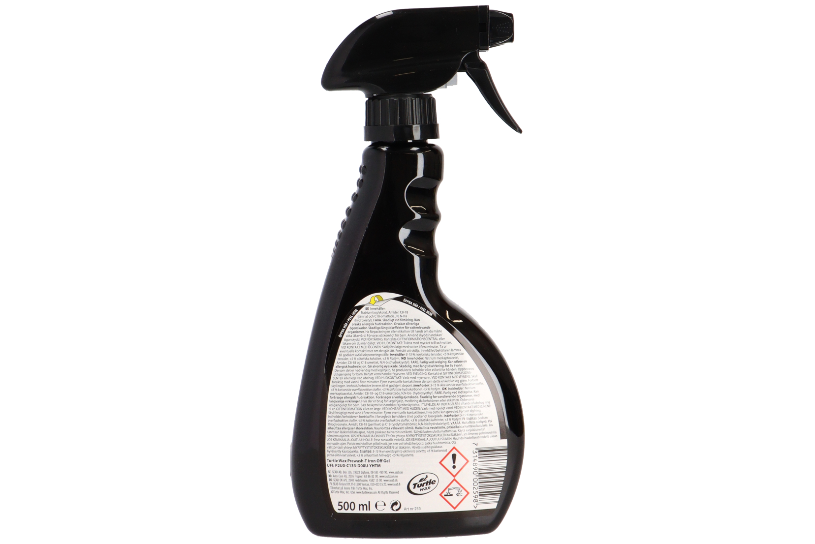 Turtle Wax Prewash-T Iron Off Gel