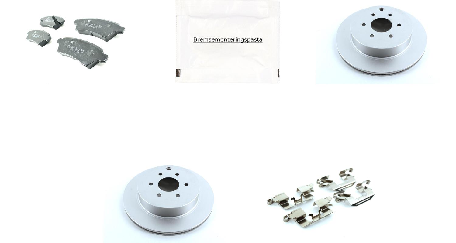 Bremsesett til Nissan