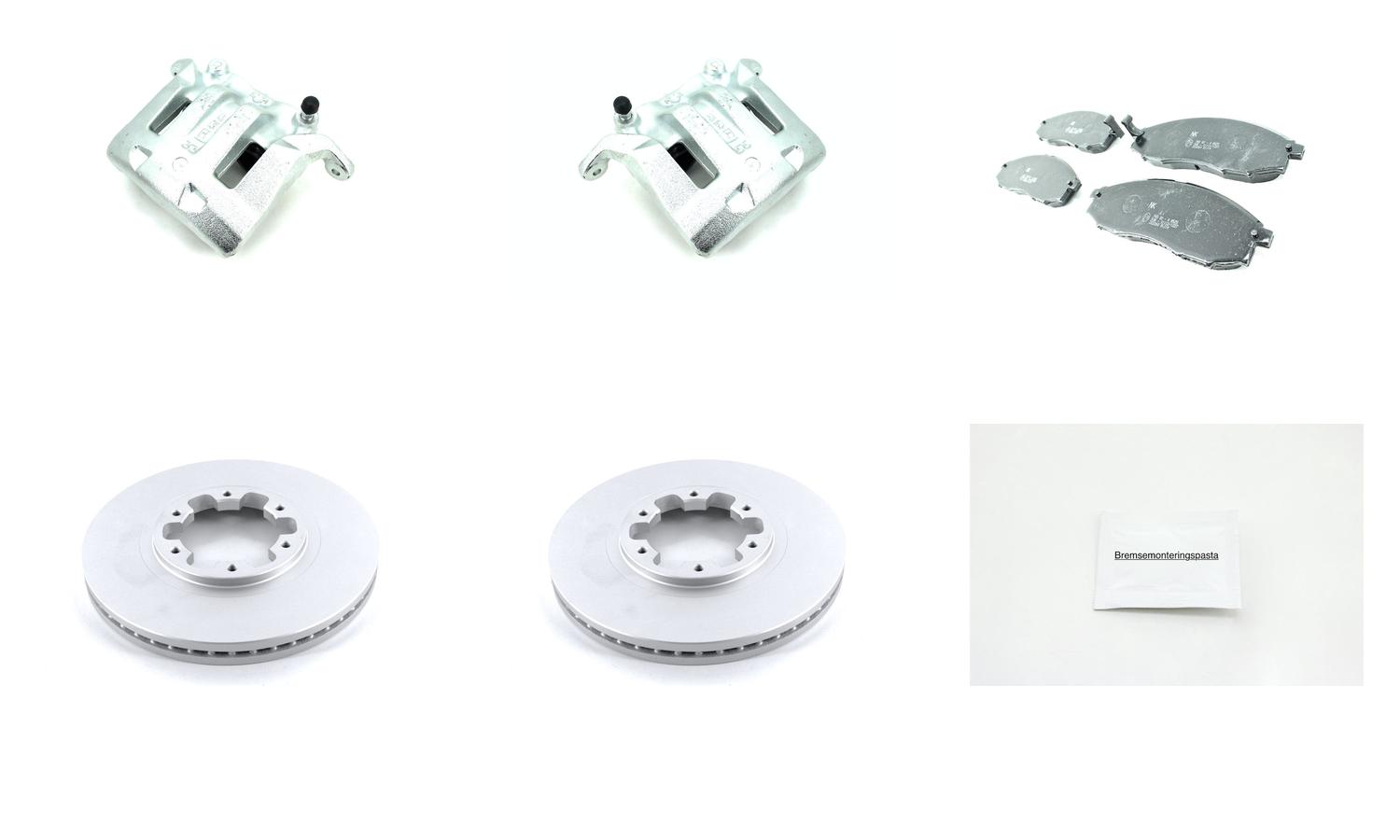 Bremsesett med calipere