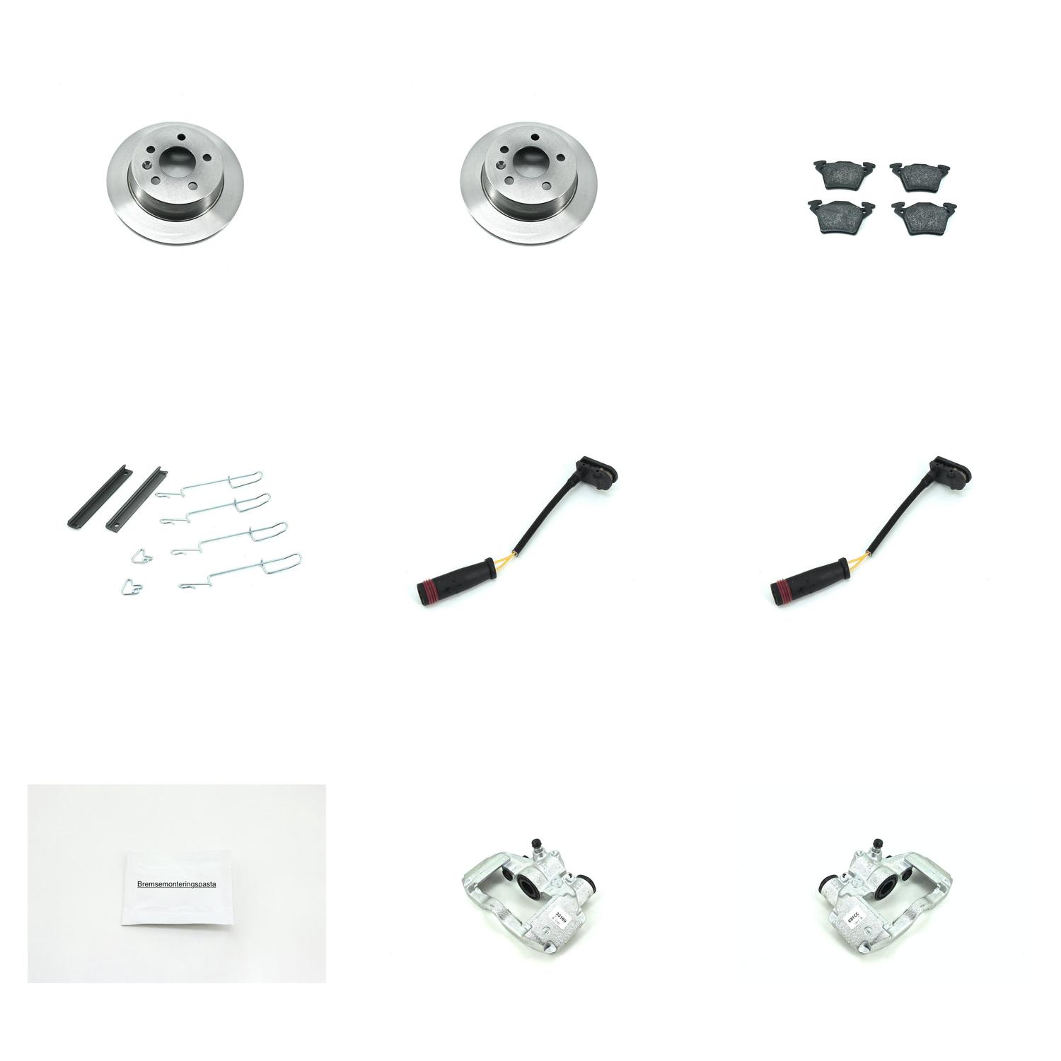 Bremsesett med calipere