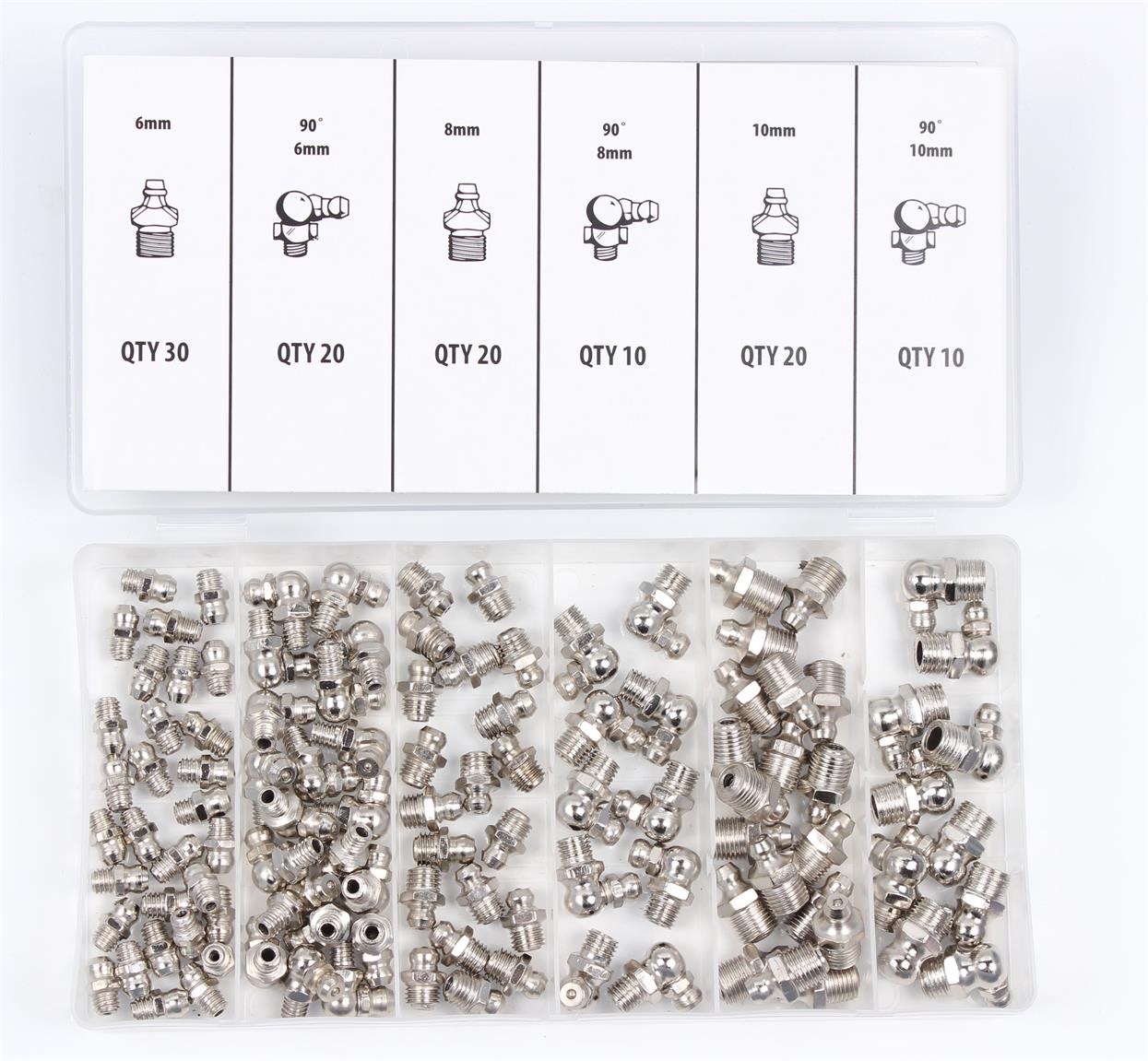 Smørenippel og verktøy