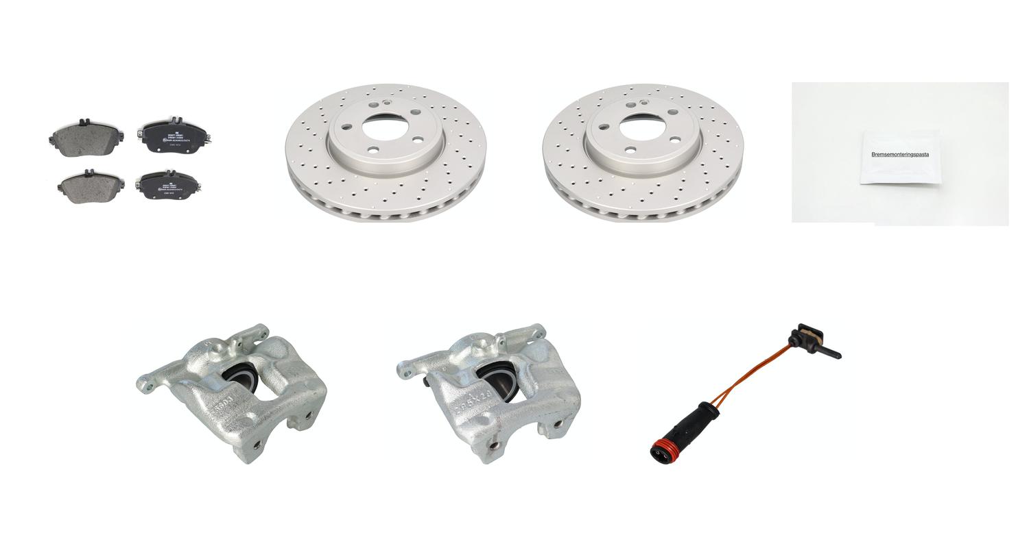 Bremsesett med calipere