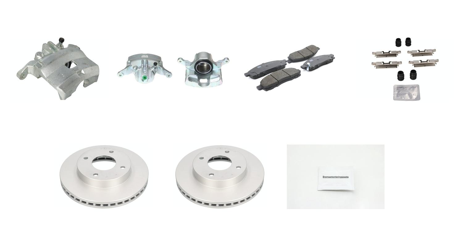 Bremsesett med calipere