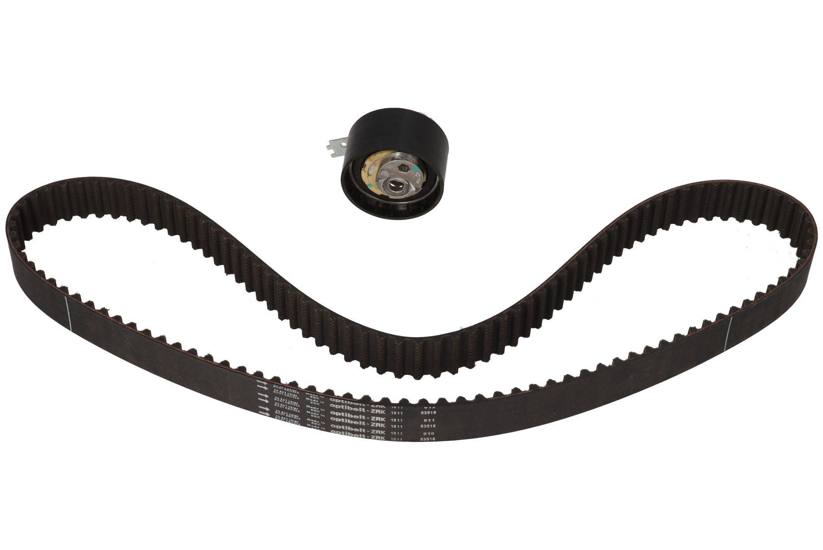 Registerreimsett uten vannpumpe