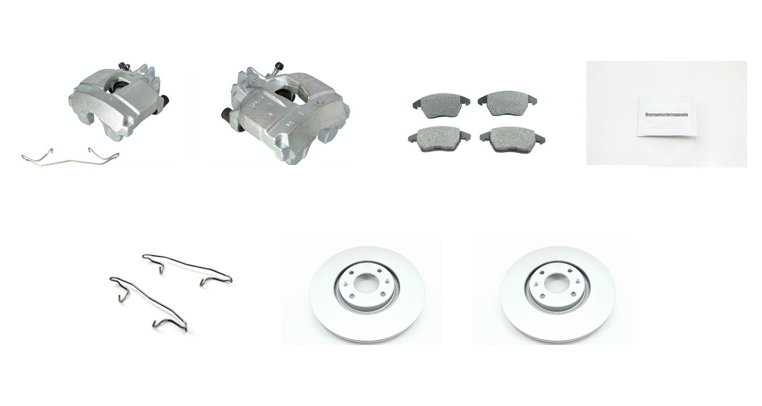 Bremsesett med calipere