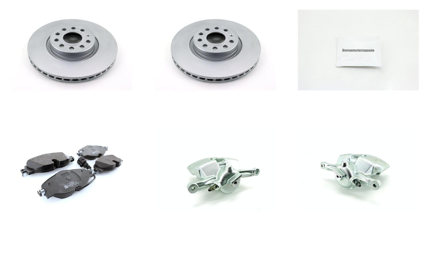 Bremsesett med calipere